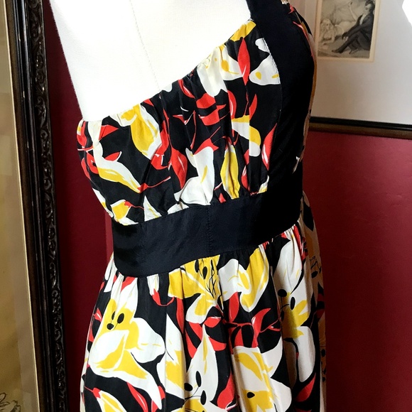 MOULINETTE SOEURS Halter Neck Silk Dress - Picture 4 of 7